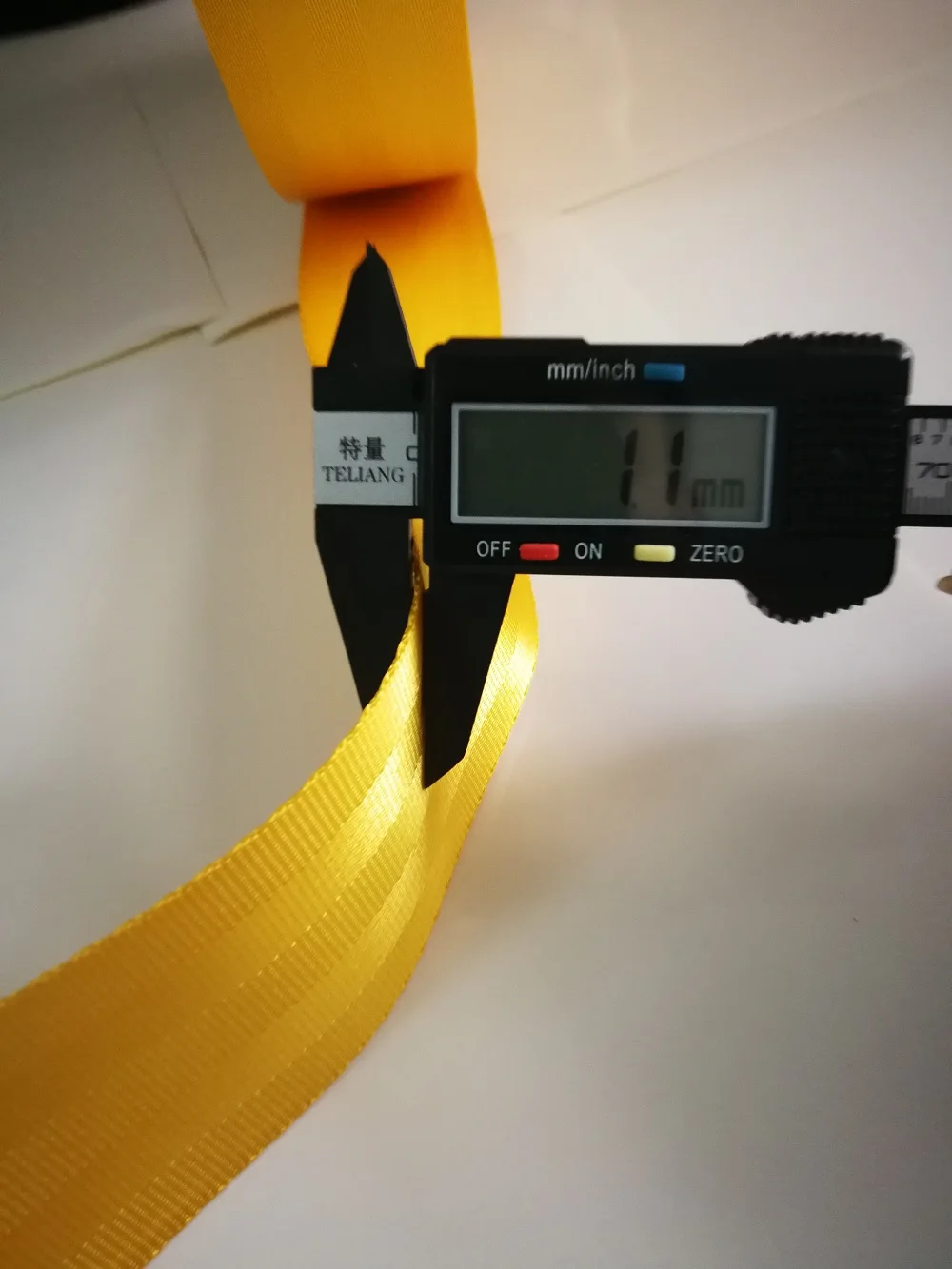 Gelb (3) 3M-30M Auto-Sicherheitsgurtband, modifizierter Sicherheitsgurt, Autozubehör – Detail 8