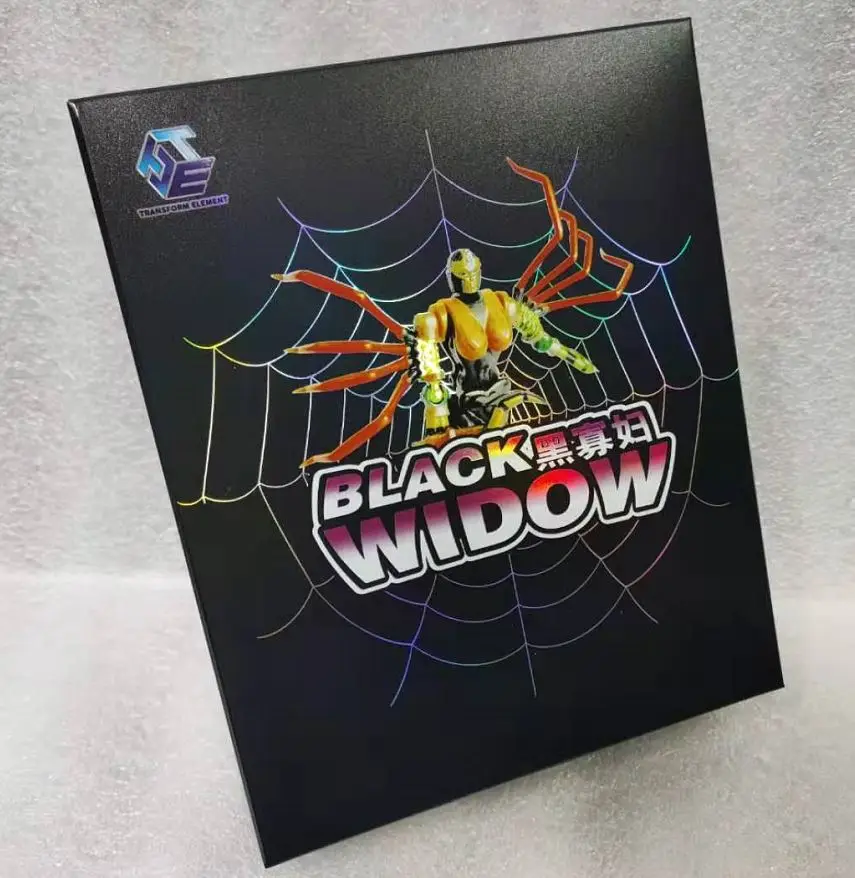 New Transform Element Transformation Toy MM-01 Black Widow In Stock