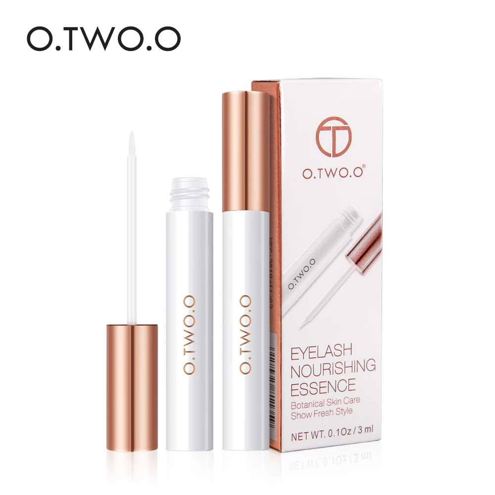 O.TW O.O 100% ทำงานEyelash Growth Serum EssenceสำหรับขนตาEnhancerยาวหนาNourishing Essence 3Ml