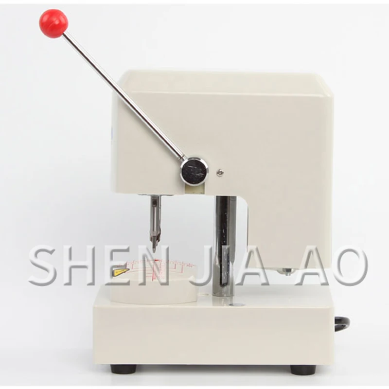 CP-10C Lens Template Punching Instrument 220V 50Hz Three-Hole Mechanism Forming Machine 6000rpm Three-Hole Glasses Equipment