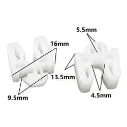 Car Vehicle Seat snaps clip white plastic Retainers auto seat fastener clamp For JAC