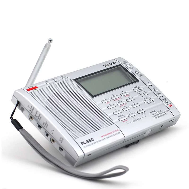 TECSUN PL-660 Radio PLL SSB VHF AIR Band Radio Receiver FM/MW/SW