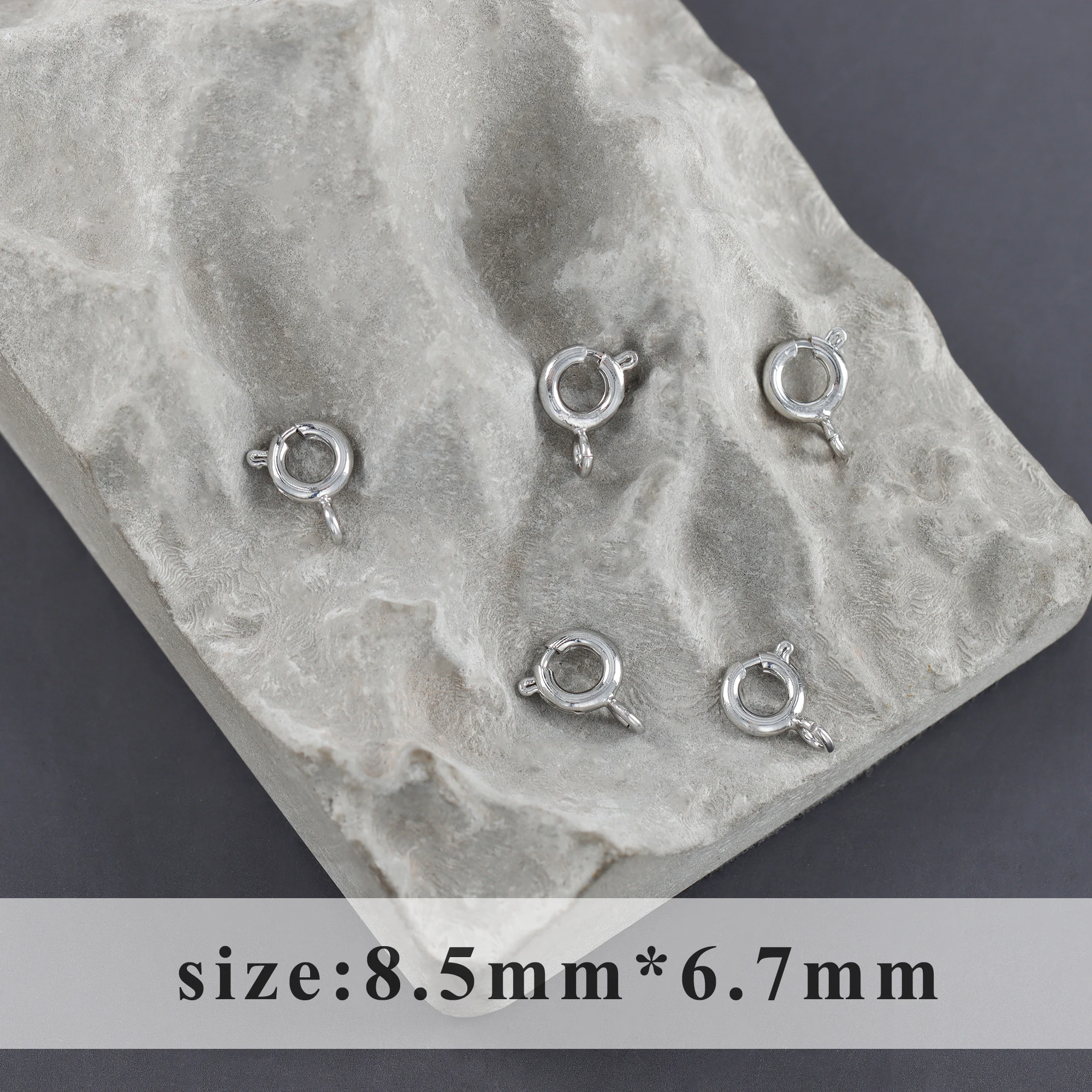 YEGUI MA01,jewelry accessories,clasp hooks,18k gold plated,copper metal,rhodium plated,nickel free,jewelry making,10pcs/lot