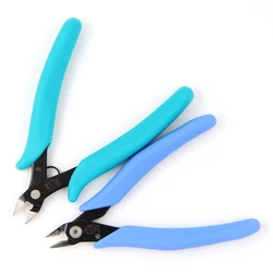 Japan King TTC Mini Diagonal Pliers FC-120, FC-125 Electronic Repair Jewelry Processing Tools for Cutting Metal Pins, Plastic