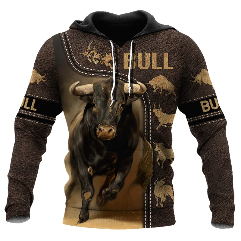 

PLstar Cosmos 3DPrint Newest Riding Bull Animal Art Unique Unisex Men/Women Hrajuku Streetwear Casual Hoodies/Zip/Sweatshirt -1