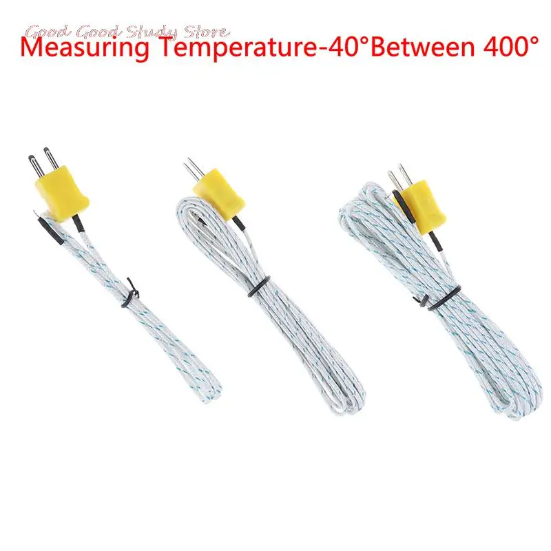 Wire Temperature Test K-type TP-01 Thermo Sensor Probe For TM-902C TES-1310