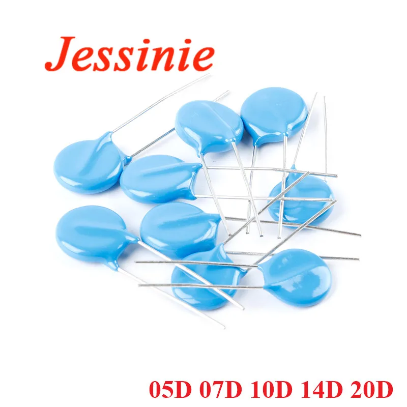 20PCS Varistor 05D 07D 10D 14D 20D Piezoresistor 07D220K 07D391K 7D431K 10D471K 10D101K 10D330K 14D471K 14D220K 20D431K 20D471K