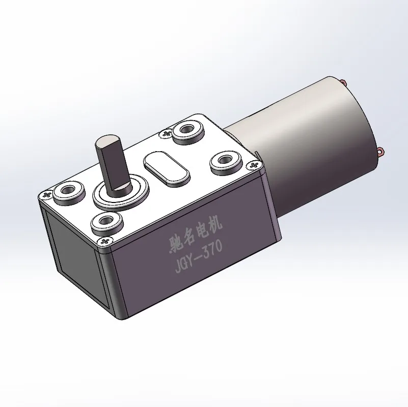 

Worm gear and worm gear motor, 4632-370 with self-locking DC6V12V 24 v solid shaft motor