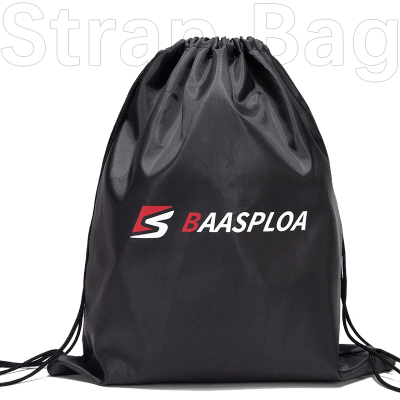 Baasploa, bolsa de gimnasio plegable impermeable, mochila de Fitness con cordón, bolsillo para tienda, senderismo, Camping, playa, natación, bolsas