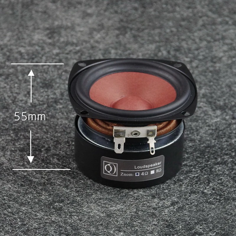 KYYSLB AS-30QF01 전체 주파수 발열 스피커, 섬세한 트레블 브라이트 미드 레인지 두꺼운 베이스 스피커, 15W 4-8 옴, 3 인치