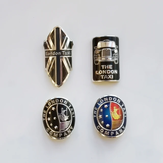 Londyn Taxi Bike Head Badge naklejki naklejki na BMX składany rower MTB Bike przednia rama naklejki skuter elektryczny ze stopu aluminium