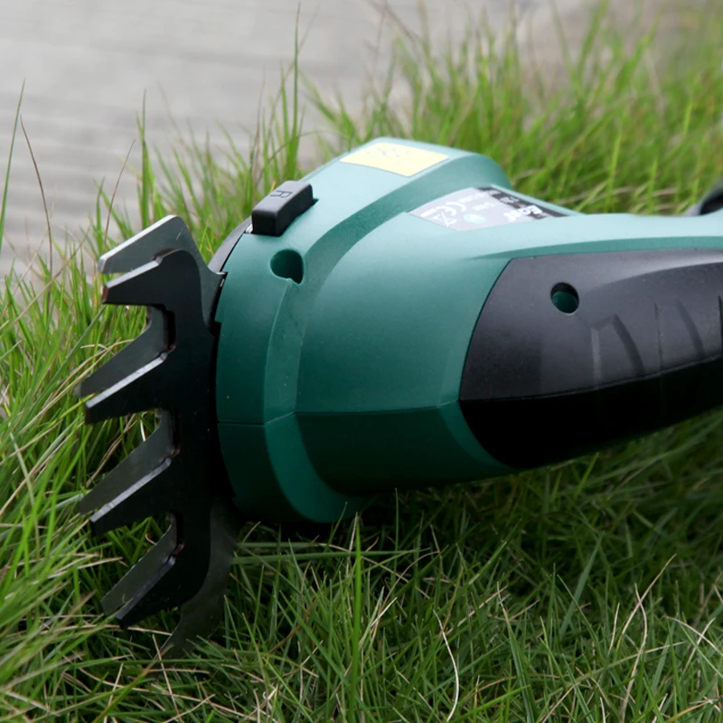 Oost 7.2V Li-Ion Draadloze Heggenschaar Grastrimmer 2 In 1 Grasmaaier Tuin Snoeischaar ET1511