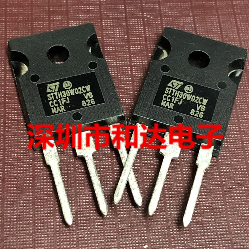 (5 piezas) SCS220AE2-247 650V 20A / STTH30W02CW 200V 15A / G22N60S SIHG22N60S 600V 22A / STTH8006W 600V 80A a-247