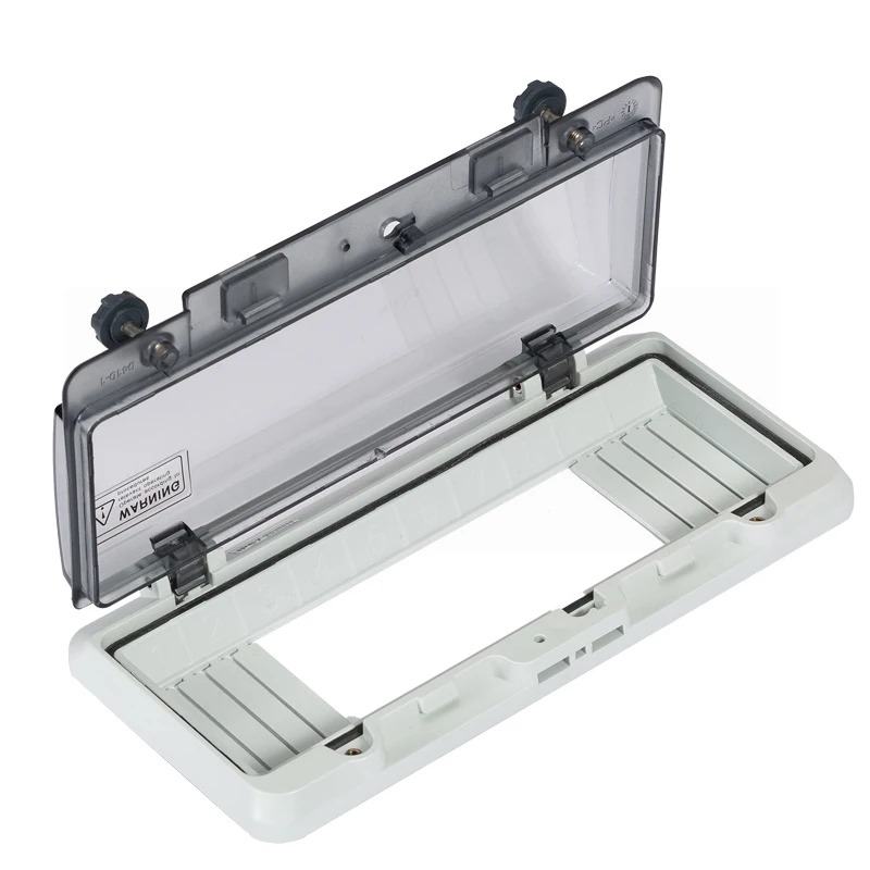 new protection window cover waterproof window cover circuit breaker protection cover switch window IP67 waterproof box