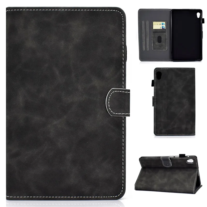 Funda de cuero PU para Lenovo Tab M10 HD 2ª generación, Funda con soporte para Lenovo Tab M10 HD Gen 2 TB-X306X, Funda para tableta TB-X306F