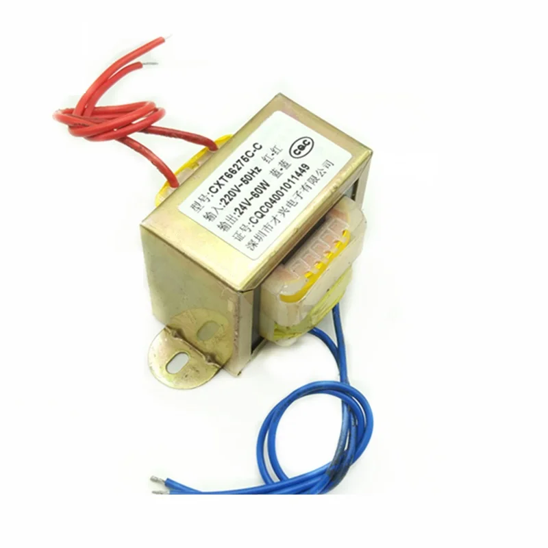 

Electric garage door transformer 60W 60VA 220V to 24V 2.5A AC 24V transformer Pure copper