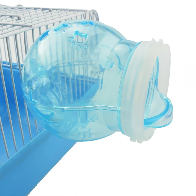 Transparent Hamster External Bathroom Pipe Cage Shower Bath Tub Plastic Small Pet Bath Basin Bathroom Container Sandbox