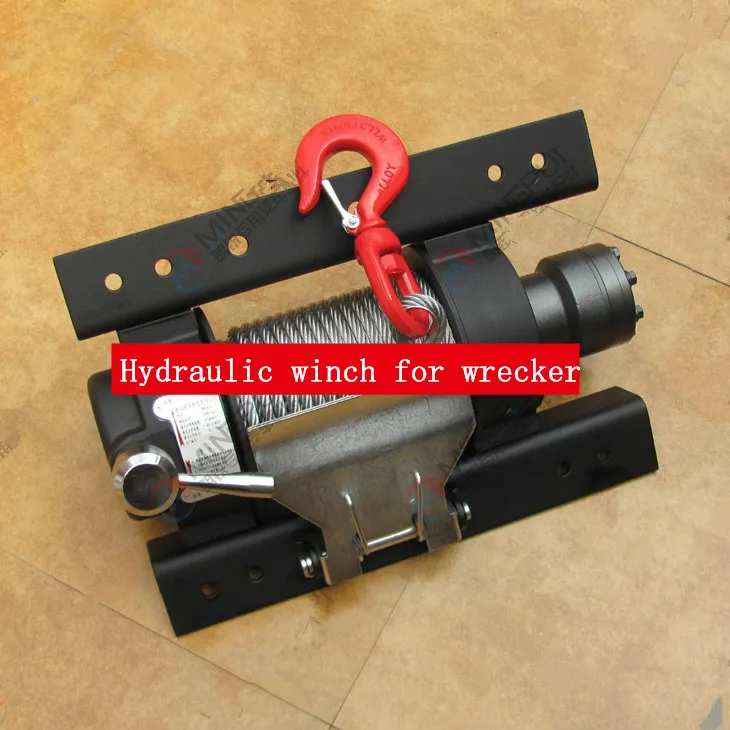 Wrecker hydraulic winch hydraulic winch hydraulic winch 4T rescue vehicle winch