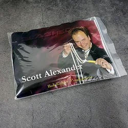 New Arrival Slashed (Prop and DVD) by Scott Alexander Cut Rope Restore Illusions Close Up Magic Tricks Beginner Gimmick Street