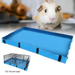 Pet Cage Bottom Cover Cage Mat Waterproof Bottom For Dogs Bunny Guinea Pig Small Pet Kennel Cage Bed Mat Lining Cover