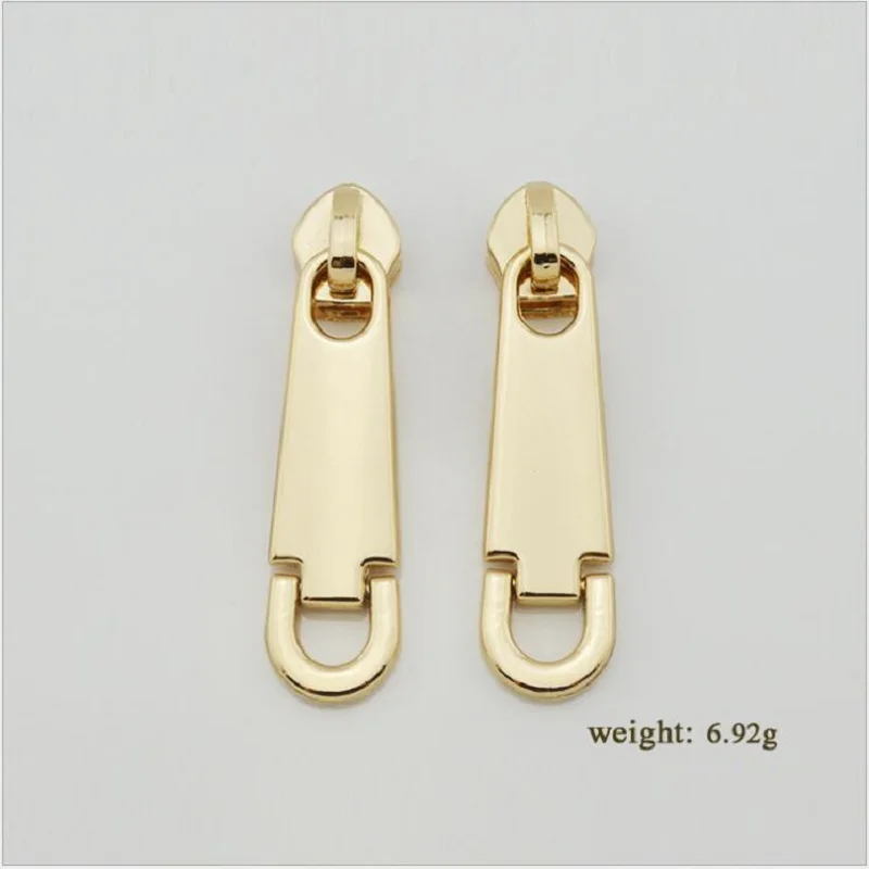 

10pcs/lot new style luggage, handbags, backpack, 10mm zinc alloy hanging plating high quality hardware accessories zipper puller