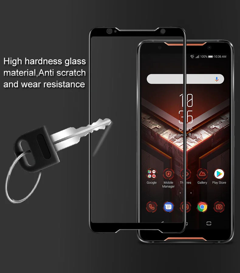 Tempered Glass for 2018 ASUS ROG PHONE ZS600KL Protective Glas Screen Protector