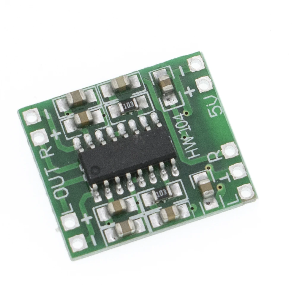 10pcs PAM8403 Super Mini Digital Amplifier Board 2 * 3W Class D Digital 2.5V To 5V Power Amplifier Board Efficient