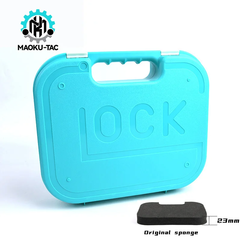 Tactical Storage Case G17 G18 G19 Glock Suitcase Abs Safety Plastic Material Wear-resistant And Fall Resistant With Sponge