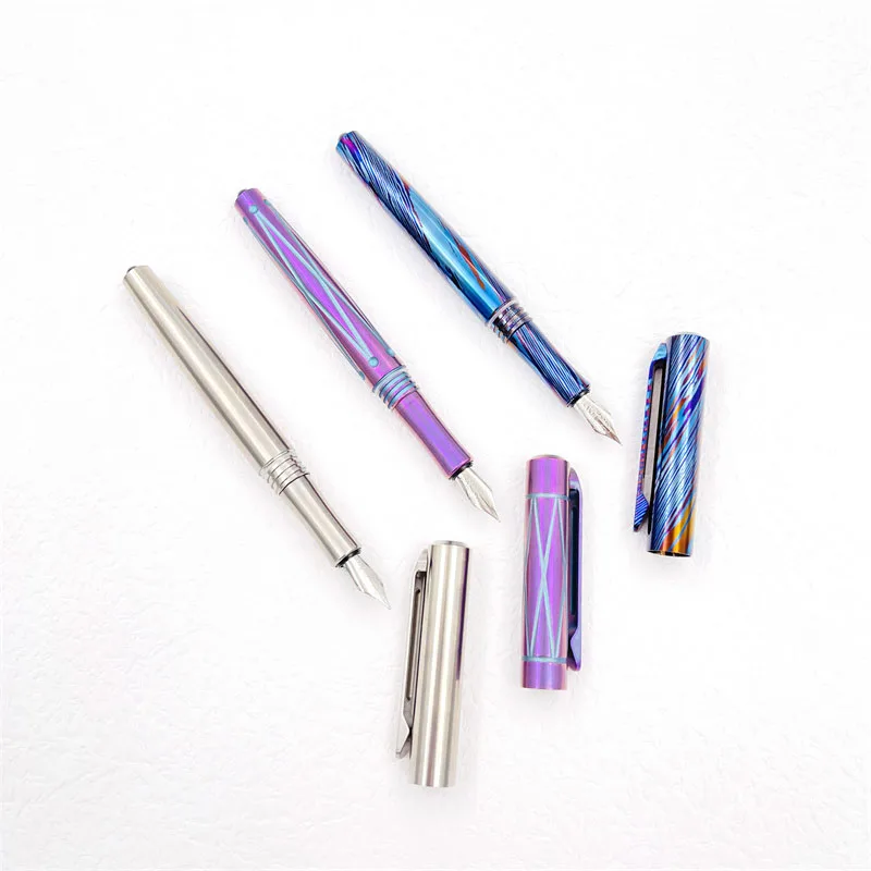 TP01 Titanium Alloy Fountain Pen High-end German Nib For Office Gifts