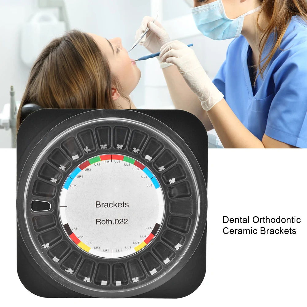 Рисунок 2 - Ортодонтические керамические кронштейны