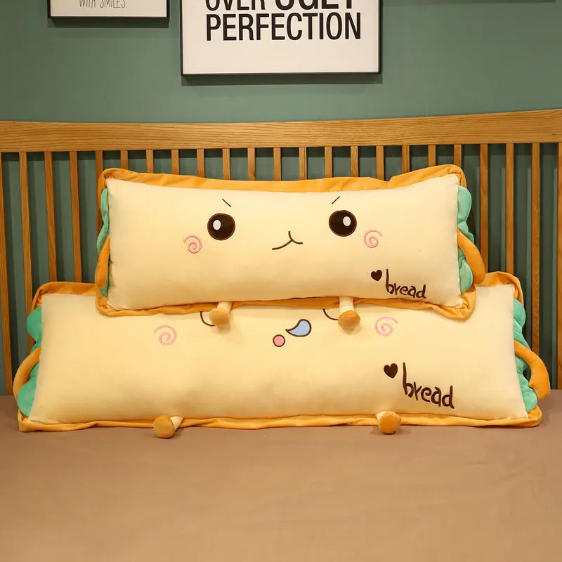 65-120 سنتيمتر محاكاة الغذاء الخبز كعكة ألعاب من نسيج مخملي لطيف محشوة دمية لينة قيلولة وسادة نوم أريكة سرير وسادة الإبداعية هدية عيد ميلاد