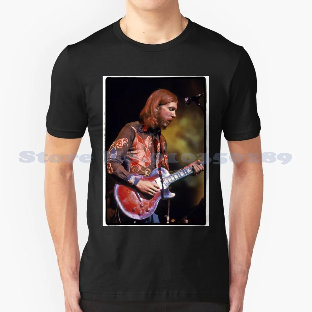 My Guitar Hero : Duane A. Summer Funny T Shirt For Men Women Artistic Music Guitar Band Greg Dickey Betts Slide