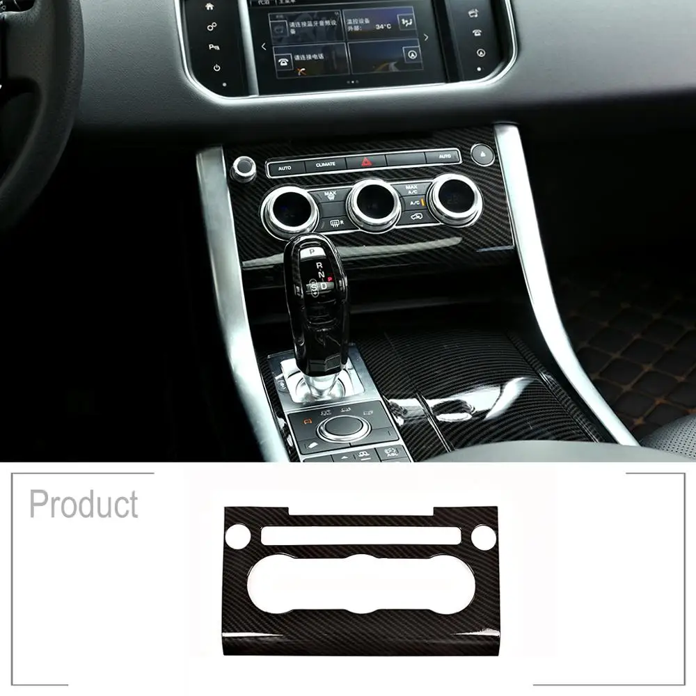 

Center Console AC Panel Frame Cover Trim For Land Rover Range Rover Sport RR Sport 2014-2017