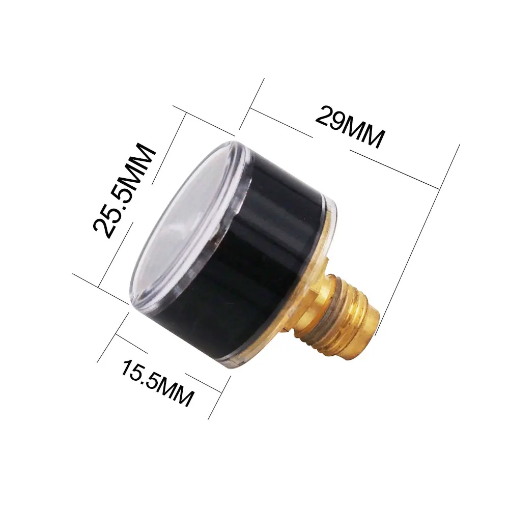 HPA Mini 1/8BSPP 1/8NPT Manometer Manometer Gasflasche Nachfüllregler Armaturen – Detail 7