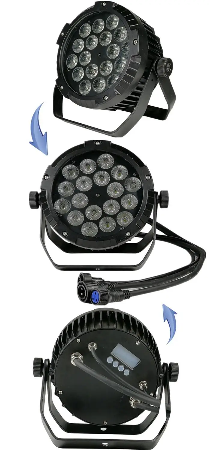 4pcs/18X12W Outdoor led Par Light/ RGBW led waterproof par IP65 LED wash light