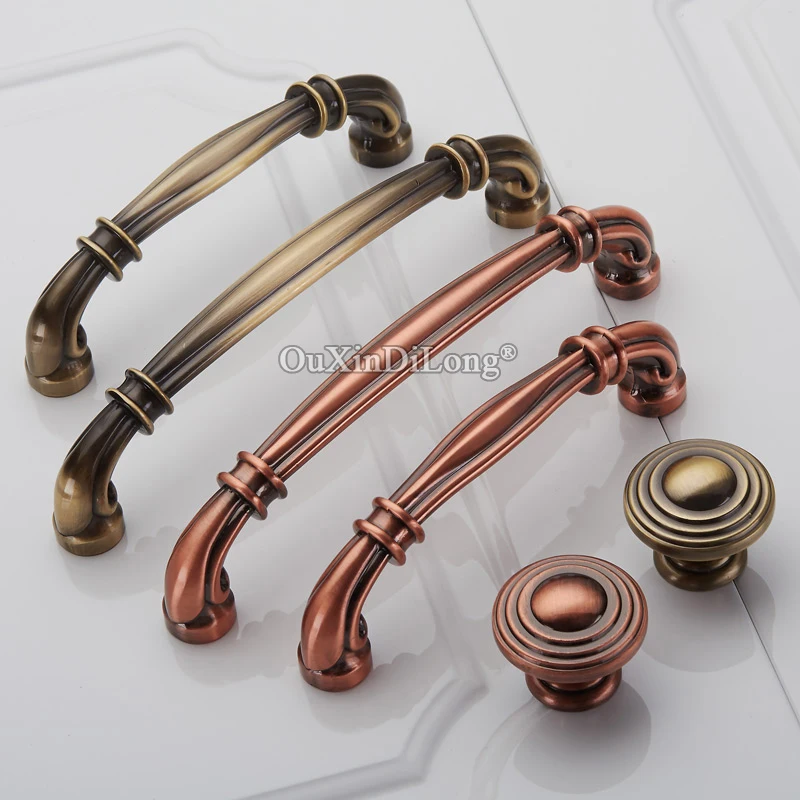 

Elegant Designed 10PCS European Solid Kitchen Cabinet Door Handles Cupboard Wardrobe Dresser Drawer Cabinet Pulls Handles & Knob