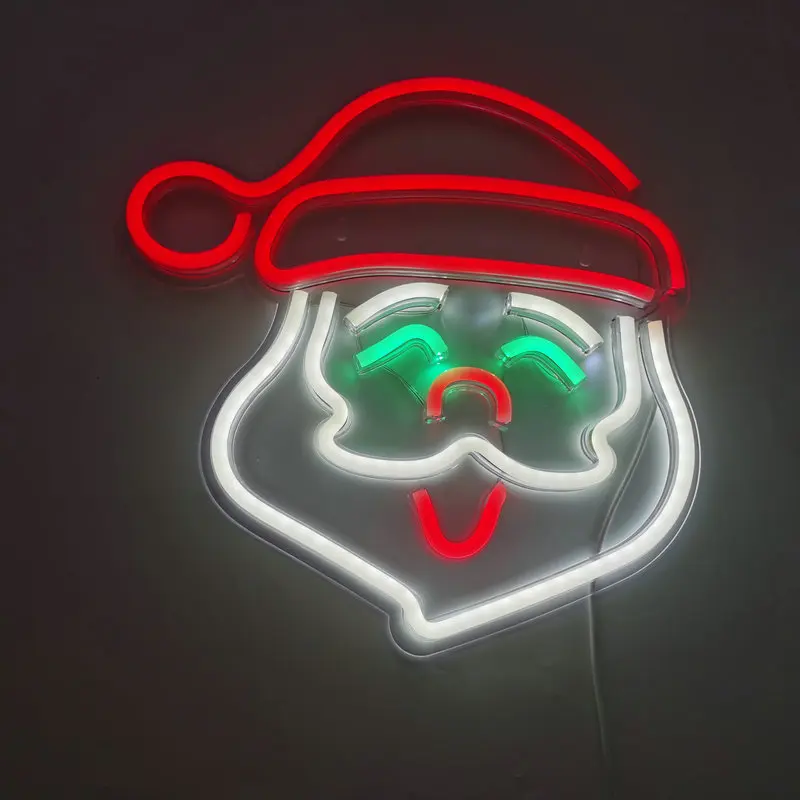 LED Flex Neon Light Sign Board, Christmas Bell, Home Decoration, Christmas Gift