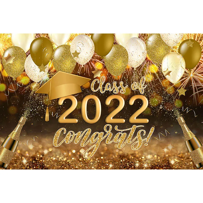 Fondos de fotografía para fiesta de graduación, Felicidades a los graduados, clase de graduación, decoración, sesión fotográfica de fondo, 2022
