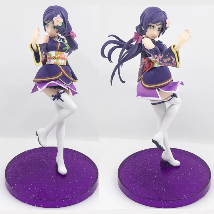 Japan Anime 17cm Love Live School Idol Project Kotori Minami Nozomi Tojo Honoka Kousaka Kimono Ver PVC Action Figure Model