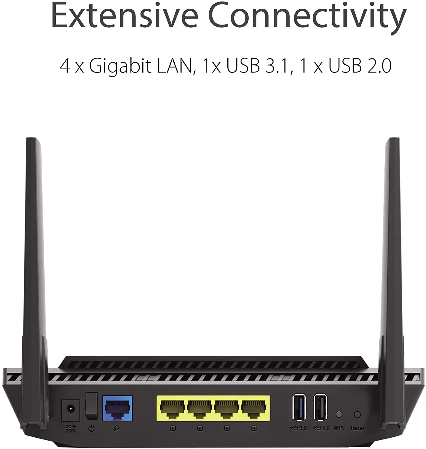 Imagem -02 - Asus-roteador Dual-band Wifi Rt-ax56u Ax1800 Wifi Segurança na Internet Vitalícia com Aiprotection Casa Inteira