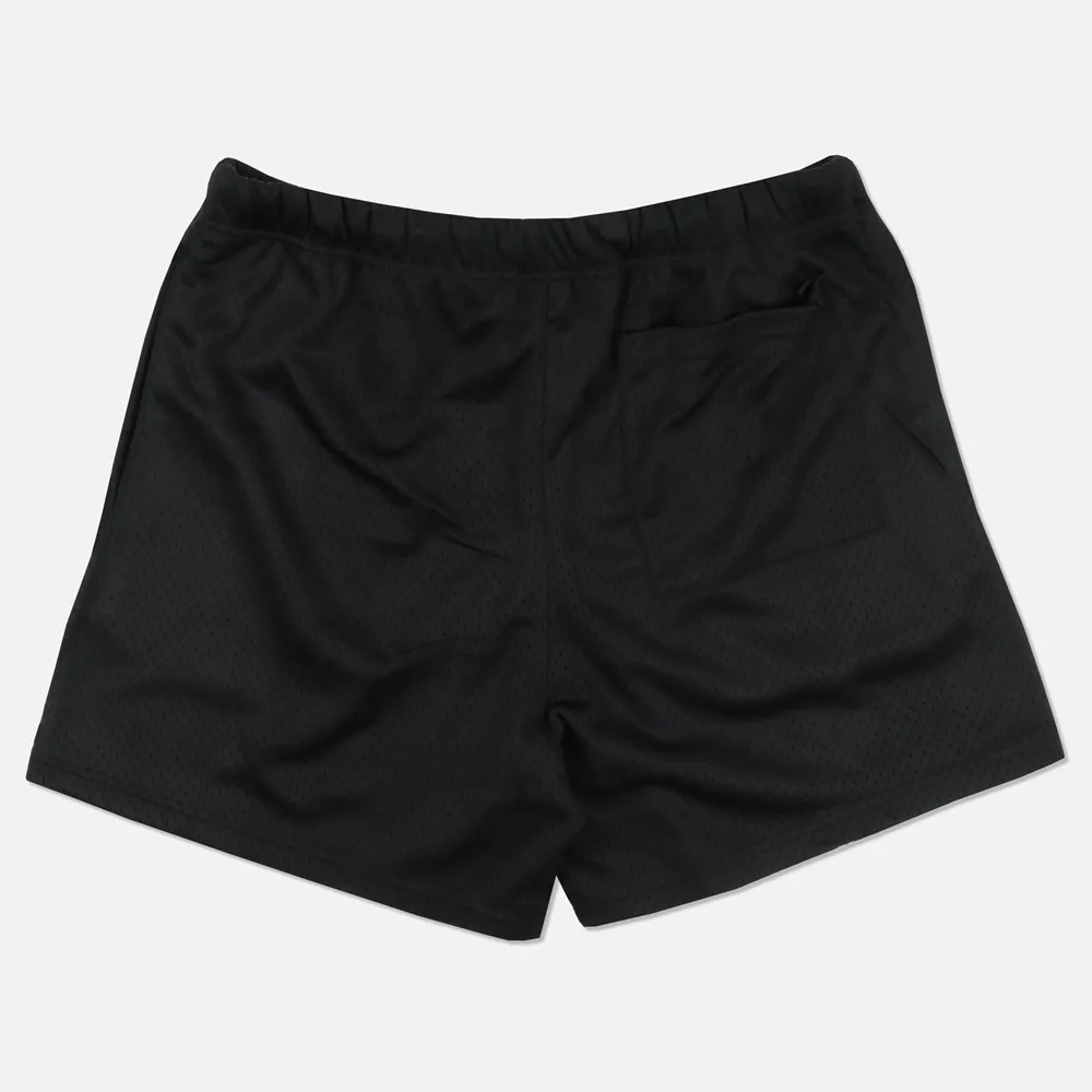 New muscle brothers sports fitness shorts men's thin section mesh running equipment training breathable quick-drying beach pants