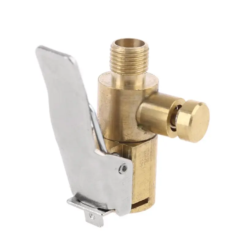 Tire Air Chuck Car Air Pump Thread Nozzle Adapter Accessories Fast Conversion Head Clip Type Nozzle for Inflator Gauge
