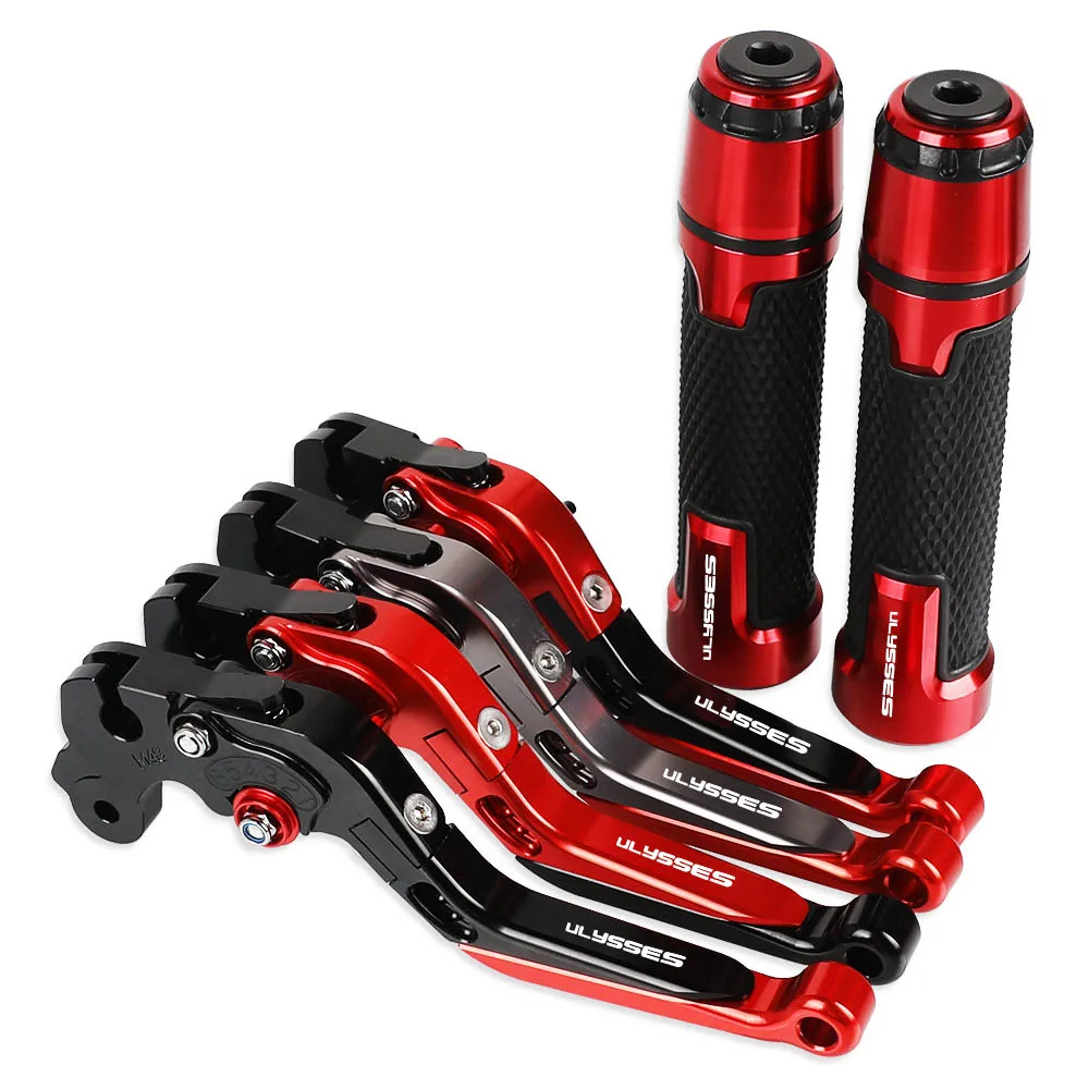 Motorcycle CNC Brake Clutch Levers Handlebar knobs Handle Hand Grip Ends FOR BUELL Ulysses XB 12XT Ulysses XB-12XT 2009