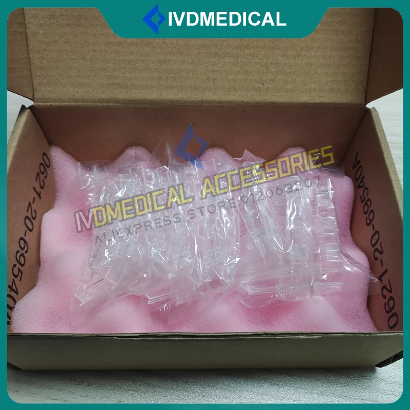 Analizador bioquímico para Mindray, BS-240, BS240, BS240VET, BS280, taza de reacción, cubeta, 8 unids/lote/caja, Original, nuevo, 115-037544-00