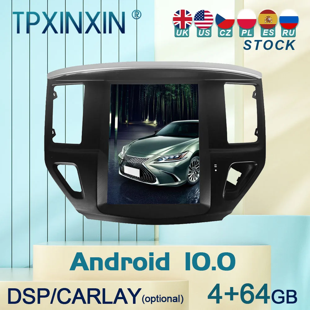 

Автомобильное стерео радио 10,0 г., для Nissan Pathfinder, Android, с экраном, Магнитола Tesla, автомобильный GPS-навигатор, головное устройство
