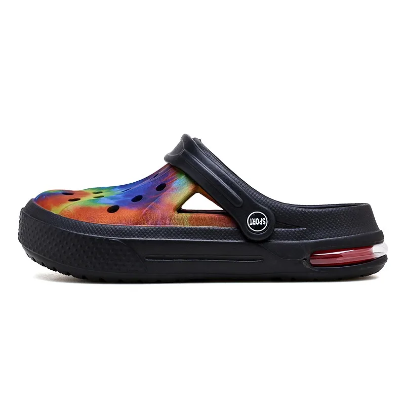 2021 Men Sandals Women Casual Summer Camouflage EVA Hole Shoes Clogs Lovers Home Garden Outdoor For Male Female Beach Slippers