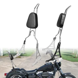 Motorcycle Rear Passenger Sissy Bar Backrest with Pad For Harley Sportster XL883C XL883R XL1200R XL1200C XL1200S 2004-2020
