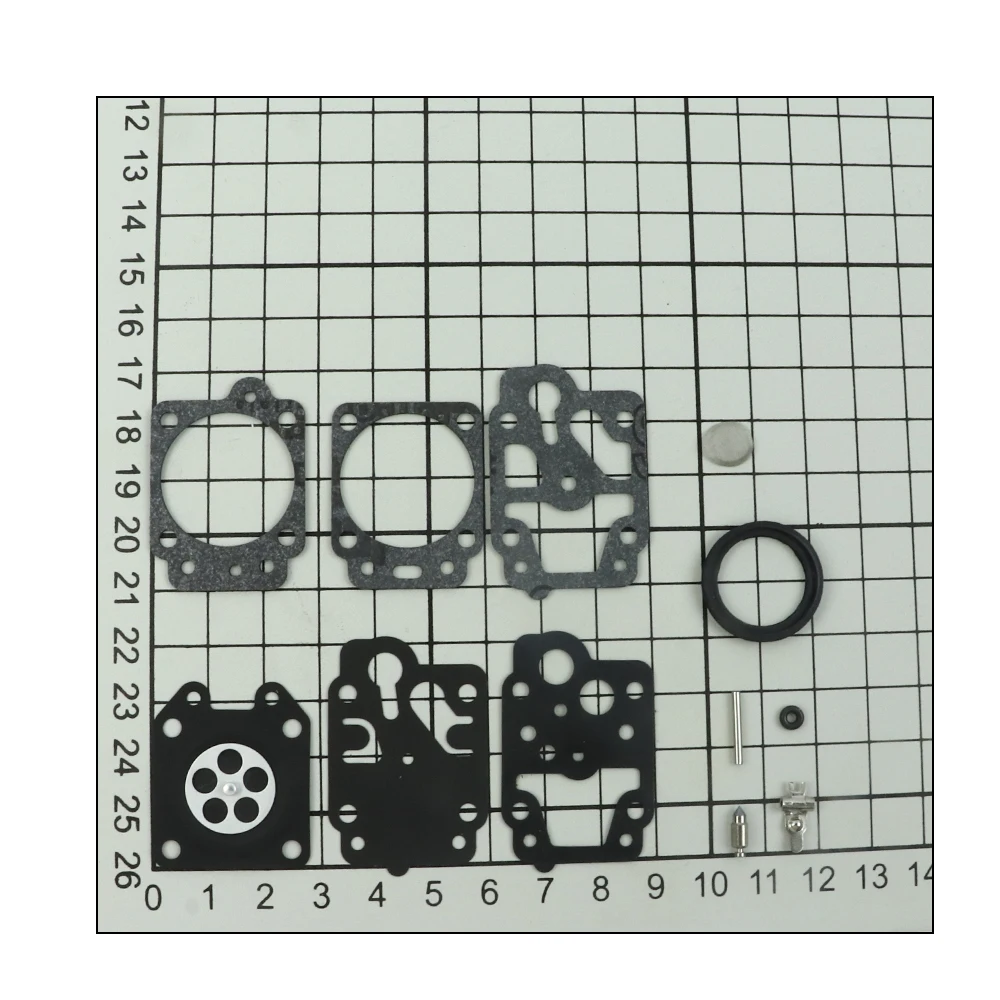 2 zestawy zestaw naprawczy gaźnika dla Walbro K20-WYJ Husqvarna 142R Mitsubishi VS 250 220 TL20 Kawasaki TH34 Honda GX25 GX35 Echo SRM