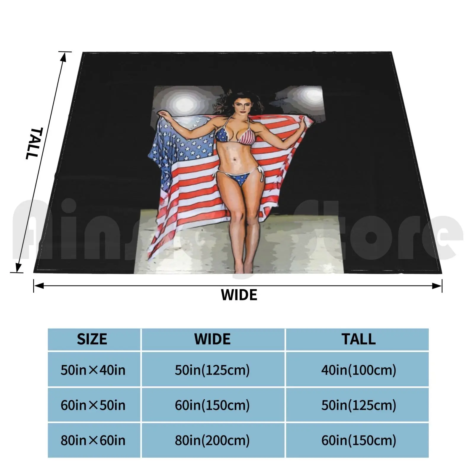 Eva Marie Blanket Fashion Custom Aew Celebrity Universal Wrestling Eva Marie The Queen Njpw Womens Wrestler All Elite