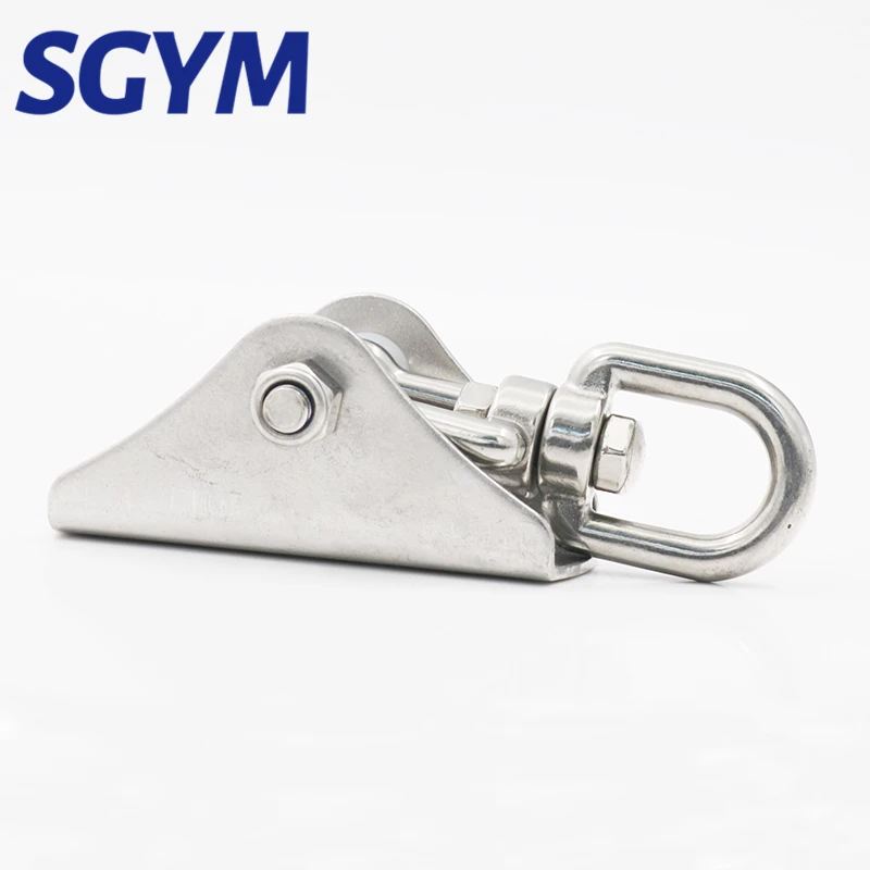 SGYM 1set 180°/360° Heavy Duty Swing Fixed Buckles Hook Hanger 304 Stainless Steel For Yoga Hammock Sandbag Lou